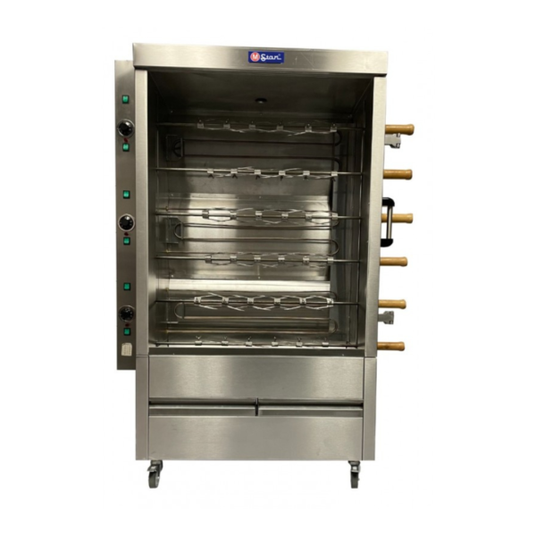 ASADOR DE POLLOS DE 6 ESPETONES FRE6VE