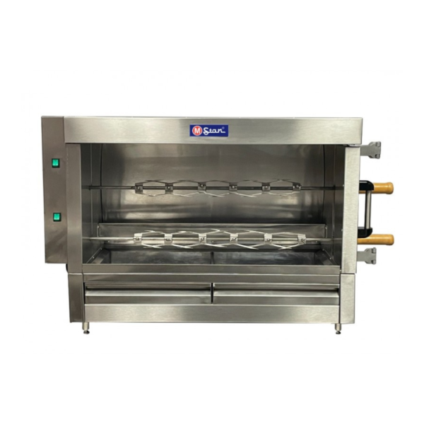ASADOR DE POLLOS DE 2 ESPETONES FRG3VE
