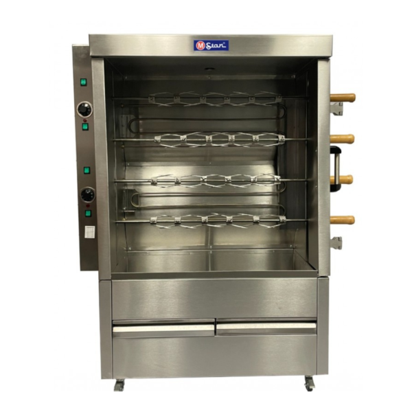 ASADOR DE POLLOS DE 4 ESPETONES FRG4VE