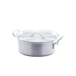 OLLA CHATA CON TAPA 20 L