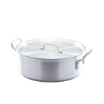 OLLA CHATA CON TAPA 47 L