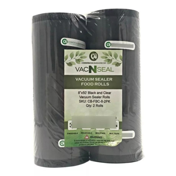 ROLLO PARA FORMAR BOLSAS AL VACIO NEGRO